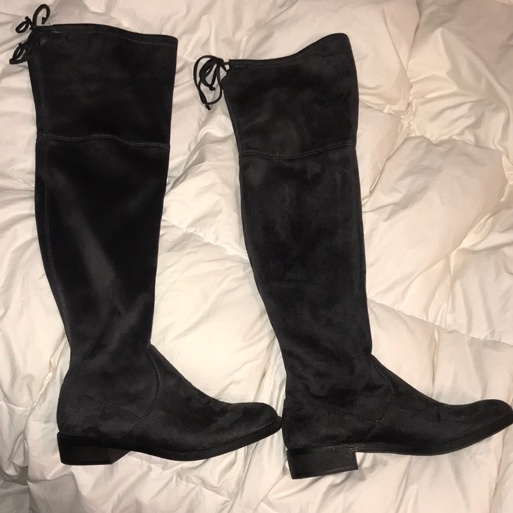 No Parking Over the Knee Boots